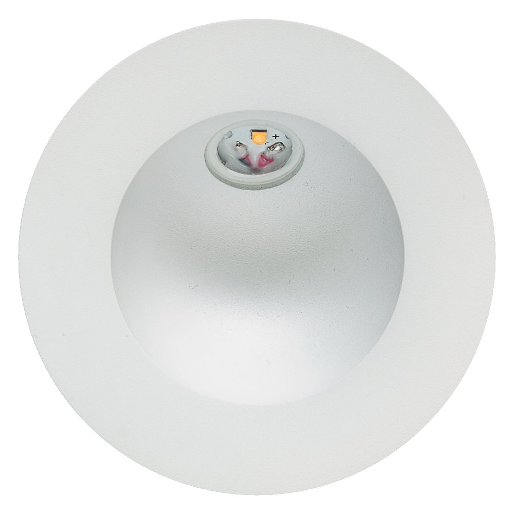 EVN Lichttechnik P-LED Wandeinbauleuchte IP54 700mA 2W 3000K P20302 weiß
