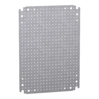 Schneider NSYMF43 Mikroperf. Montage- platte H300xB400 Öffng. D3,6 auf 12,5mm