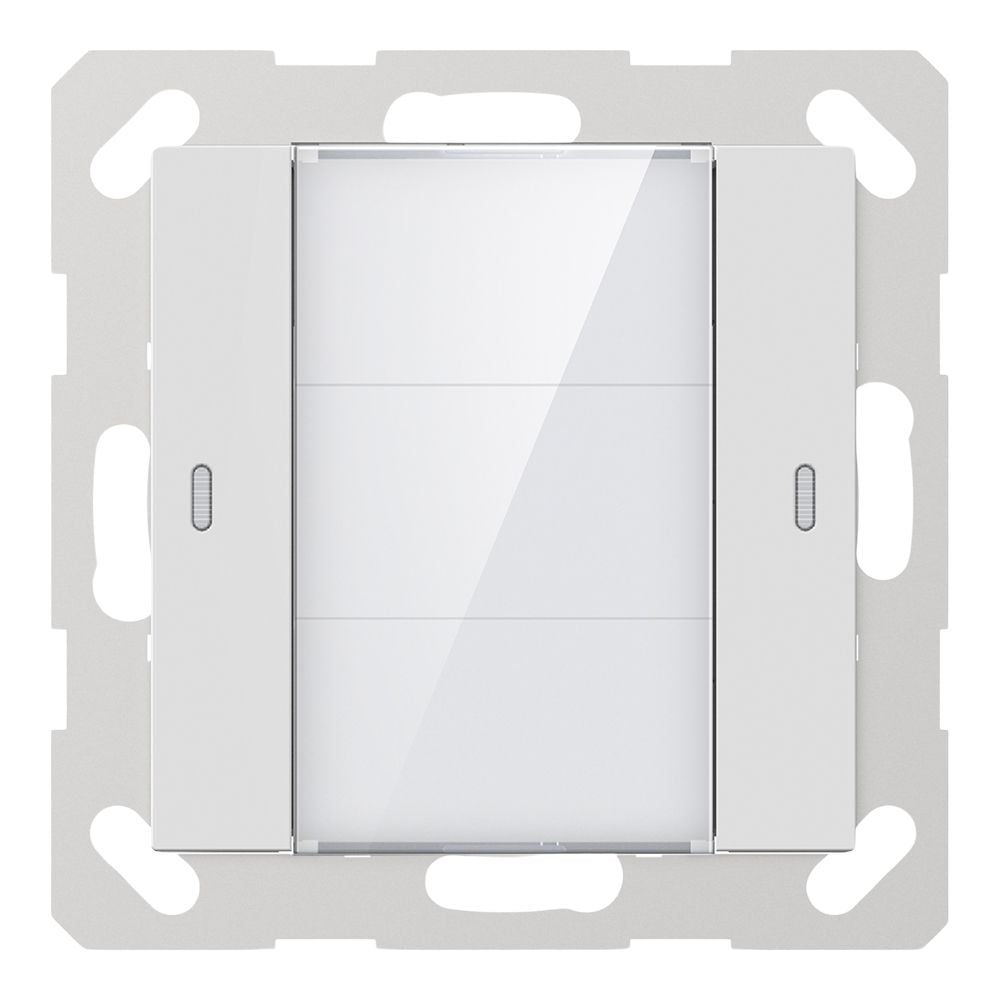 Multifunktions-Tastsensor ADVANCE+, 1-fach Weiss matt inklusive 284104