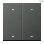 Jung BRG 12-5 PK 42 Abdeckung mit Kipphebel "Kegel" 1-fach 2 Kipphebel
