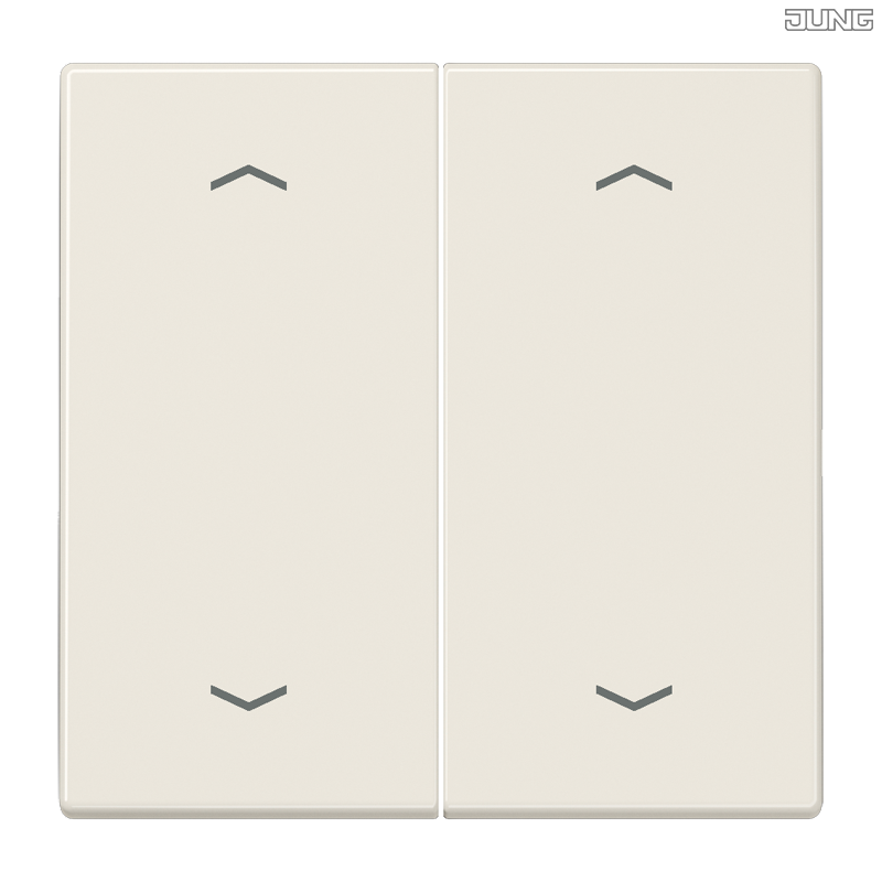 Jung BRG 12-5 PK 42 Abdeckung mit Kipphebel "Kegel" 1-fach 2 Kipphebel