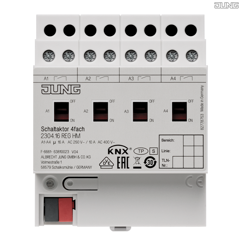 Jung BRG 12-5 PK 42 Abdeckung mit Kipphebel "Kegel" 1-fach 2 Kipphebel
