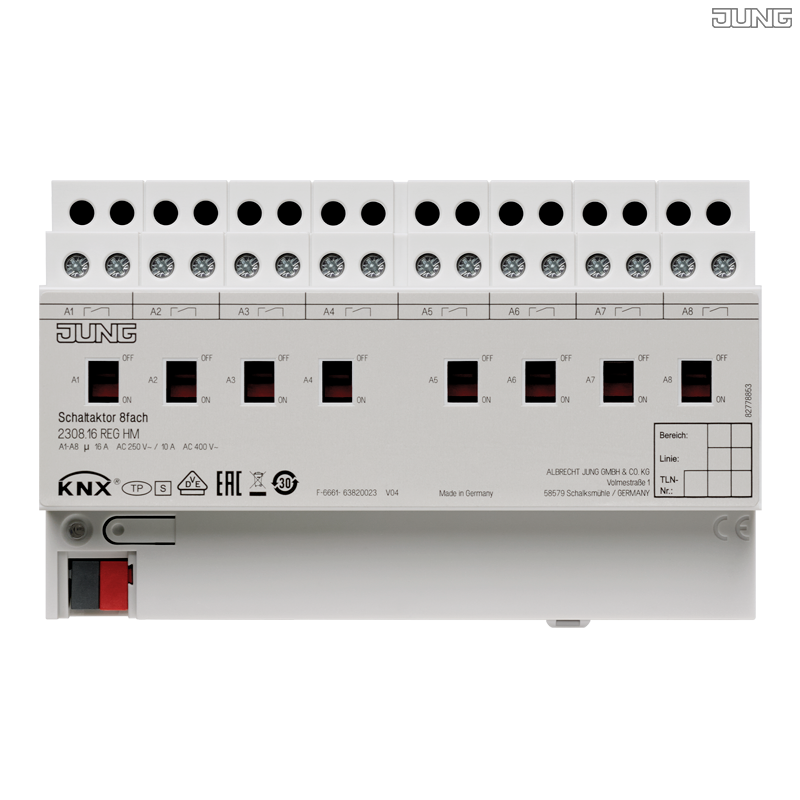 Jung BRG 12-5 PK 42 Abdeckung mit Kipphebel "Kegel" 1-fach 2 Kipphebel