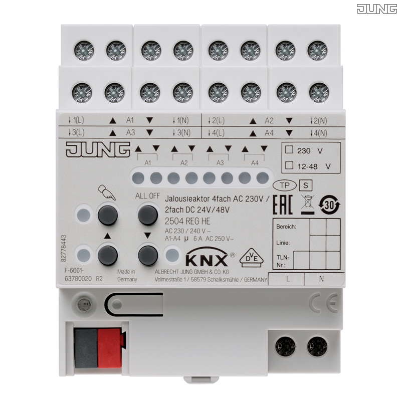 Jung BRG 12-5 PK 42 Abdeckung mit Kipphebel "Kegel" 1-fach 2 Kipphebel