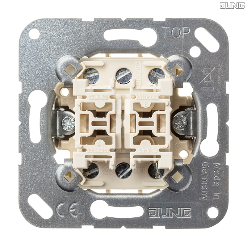 Jung BRG 12-5 PK 42 Abdeckung mit Kipphebel "Kegel" 1-fach 2 Kipphebel