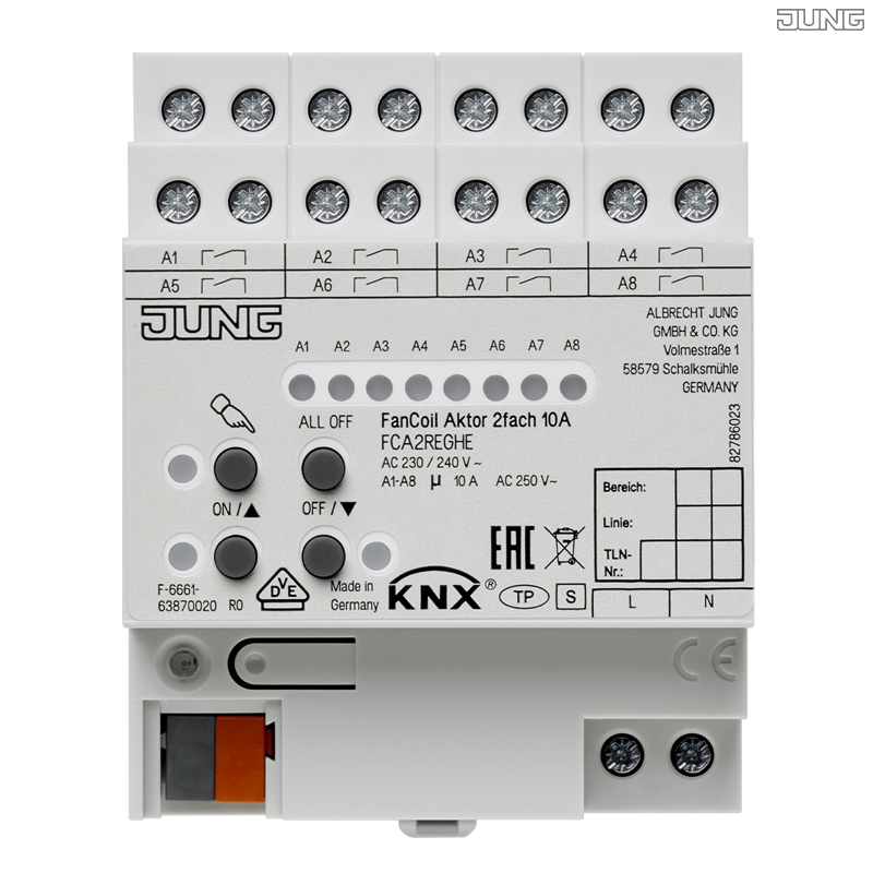 Jung BRG 12-5 PK 42 Abdeckung mit Kipphebel "Kegel" 1-fach 2 Kipphebel