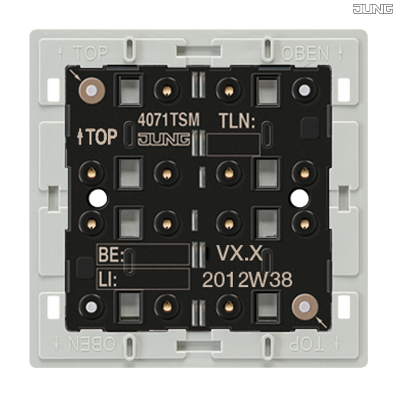 Jung BRG 12-5 PK 42 Abdeckung mit Kipphebel "Kegel" 1-fach 2 Kipphebel