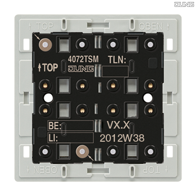 Jung BRG 12-5 PK 42 Abdeckung mit Kipphebel "Kegel" 1-fach 2 Kipphebel