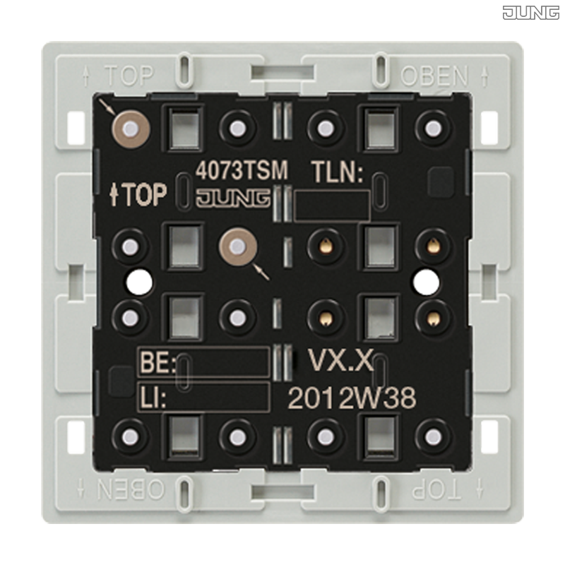 Jung BRG 12-5 PK 42 Abdeckung mit Kipphebel "Kegel" 1-fach 2 Kipphebel