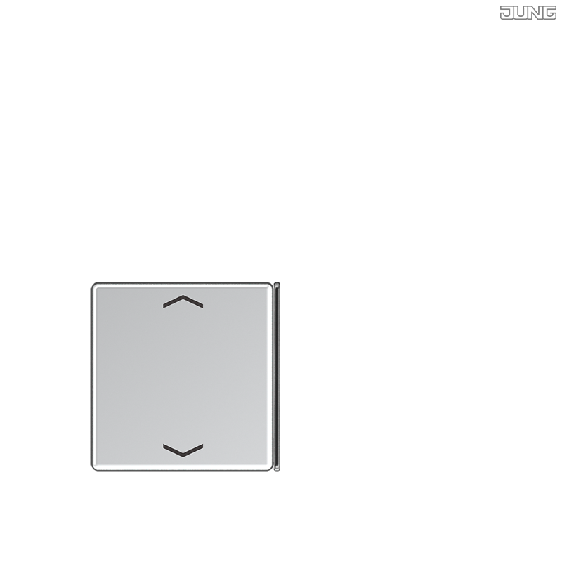 Jung BRG 12-5 PK 42 Abdeckung mit Kipphebel "Kegel" 1-fach 2 Kipphebel