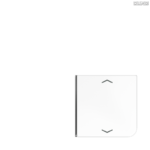 Jung BRG 12-5 PK 42 Abdeckung mit Kipphebel "Kegel" 1-fach 2 Kipphebel