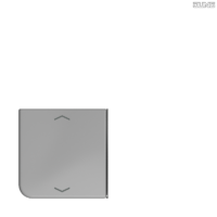 Jung BRG 12-5 PK 42 Abdeckung mit Kipphebel "Kegel" 1-fach 2 Kipphebel