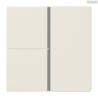 Jung BRG 12-5 PK 42 Abdeckung mit Kipphebel "Kegel" 1-fach 2 Kipphebel