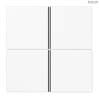 Jung BRG 12-5 PK 42 Abdeckung mit Kipphebel "Kegel" 1-fach 2 Kipphebel