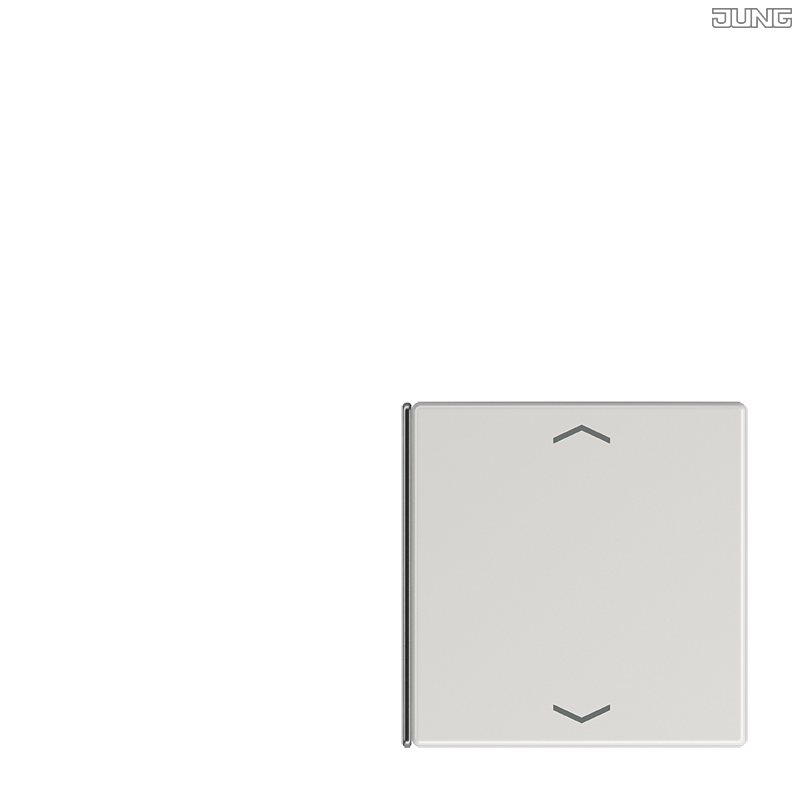 Jung BRG 12-5 PK 42 Abdeckung mit Kipphebel "Kegel" 1-fach 2 Kipphebel