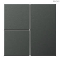 Jung BRG 12-5 PK 42 Abdeckung mit Kipphebel "Kegel" 1-fach 2 Kipphebel