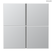 Jung BRG 12-5 PK 42 Abdeckung mit Kipphebel "Kegel" 1-fach 2 Kipphebel