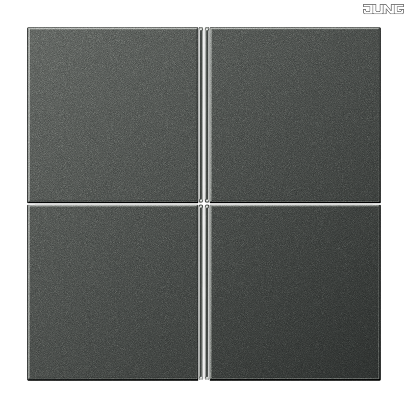 Jung BRG 12-5 PK 42 Abdeckung mit Kipphebel "Kegel" 1-fach 2 Kipphebel