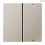 Jung BRG 12-5 PK 42 Abdeckung mit Kipphebel "Kegel" 1-fach 2 Kipphebel