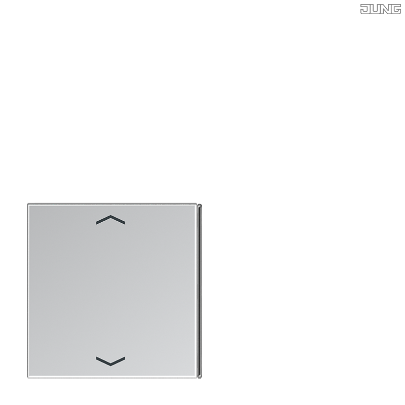 Jung BRG 12-5 PK 42 Abdeckung mit Kipphebel "Kegel" 1-fach 2 Kipphebel