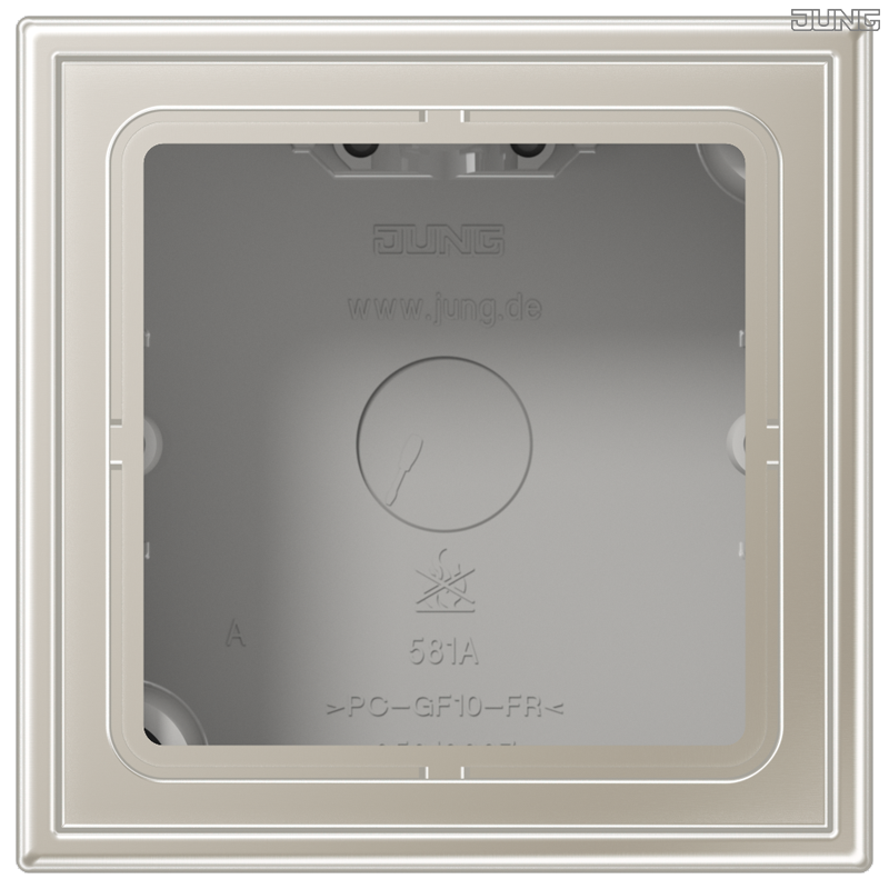 Jung BRG 12-5 PK 42 Abdeckung mit Kipphebel "Kegel" 1-fach 2 Kipphebel