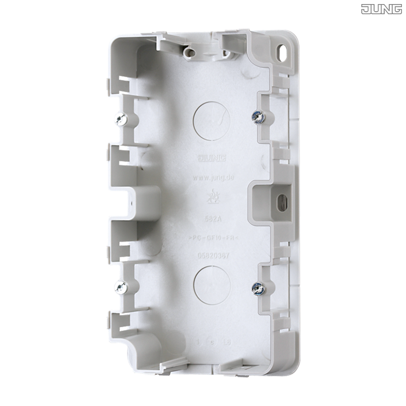 Jung BRG 12-5 PK 42 Abdeckung mit Kipphebel "Kegel" 1-fach 2 Kipphebel