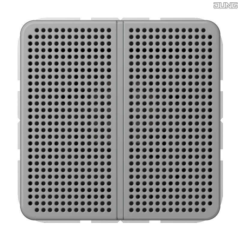Jung BRG 12-5 PK 42 Abdeckung mit Kipphebel "Kegel" 1-fach 2 Kipphebel
