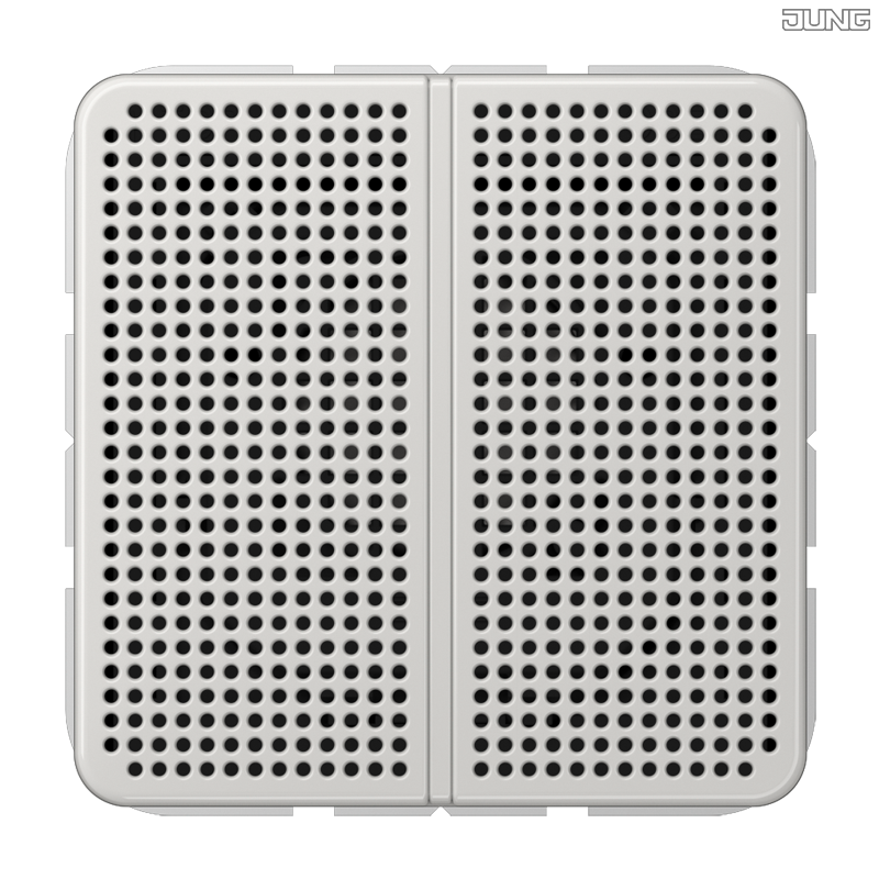 Jung BRG 12-5 PK 42 Abdeckung mit Kipphebel "Kegel" 1-fach 2 Kipphebel