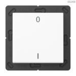 Jung BRG 12-5 PK 42 Abdeckung mit Kipphebel "Kegel" 1-fach 2 Kipphebel