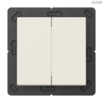 Jung BRG 12-5 PK 42 Abdeckung mit Kipphebel "Kegel" 1-fach 2 Kipphebel