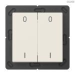 Jung BRG 12-5 PK 42 Abdeckung mit Kipphebel "Kegel" 1-fach 2 Kipphebel
