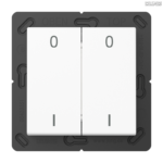 Jung BRG 12-5 PK 42 Abdeckung mit Kipphebel "Kegel" 1-fach 2 Kipphebel