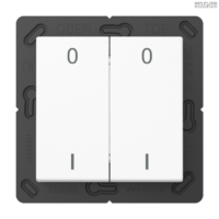 Jung BRG 12-5 PK 42 Abdeckung mit Kipphebel "Kegel" 1-fach 2 Kipphebel