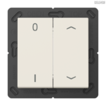 Jung BRG 12-5 PK 42 Abdeckung mit Kipphebel "Kegel" 1-fach 2 Kipphebel
