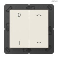 Jung BRG 12-5 PK 42 Abdeckung mit Kipphebel "Kegel" 1-fach 2 Kipphebel