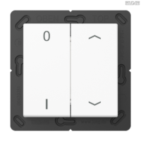 Jung BRG 12-5 PK 42 Abdeckung mit Kipphebel "Kegel" 1-fach 2 Kipphebel