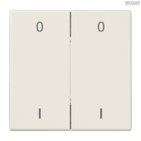 Jung BRG 12-5 PK 42 Abdeckung mit Kipphebel "Kegel" 1-fach 2 Kipphebel