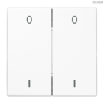 Jung BRG 12-5 PK 42 Abdeckung mit Kipphebel "Kegel" 1-fach 2 Kipphebel