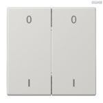 Jung BRG 12-5 PK 42 Abdeckung mit Kipphebel "Kegel" 1-fach 2 Kipphebel