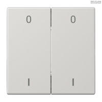 Jung BRG 12-5 PK 42 Abdeckung mit Kipphebel "Kegel" 1-fach 2 Kipphebel