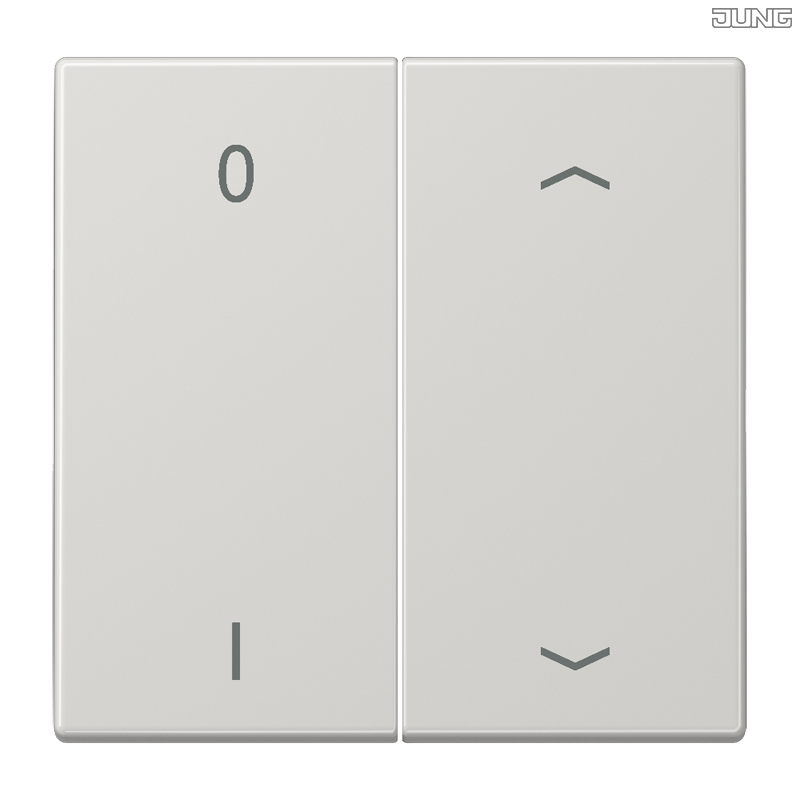 Jung BRG 12-5 PK 42 Abdeckung mit Kipphebel "Kegel" 1-fach 2 Kipphebel