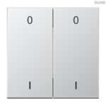 Jung BRG 12-5 PK 42 Abdeckung mit Kipphebel "Kegel" 1-fach 2 Kipphebel