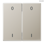 Jung BRG 12-5 PK 42 Abdeckung mit Kipphebel "Kegel" 1-fach 2 Kipphebel