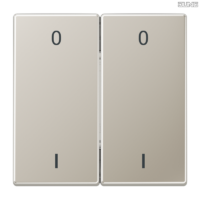 Jung BRG 12-5 PK 42 Abdeckung mit Kipphebel "Kegel" 1-fach 2 Kipphebel