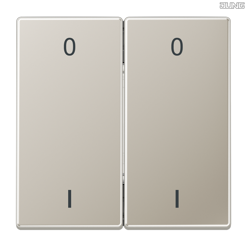 Jung BRG 12-5 PK 42 Abdeckung mit Kipphebel "Kegel" 1-fach 2 Kipphebel