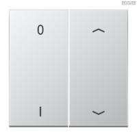 Jung BRG 12-5 PK 42 Abdeckung mit Kipphebel "Kegel" 1-fach 2 Kipphebel