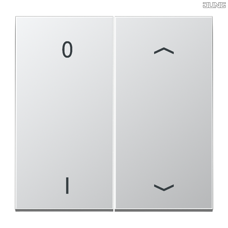 Jung BRG 12-5 PK 42 Abdeckung mit Kipphebel "Kegel" 1-fach 2 Kipphebel