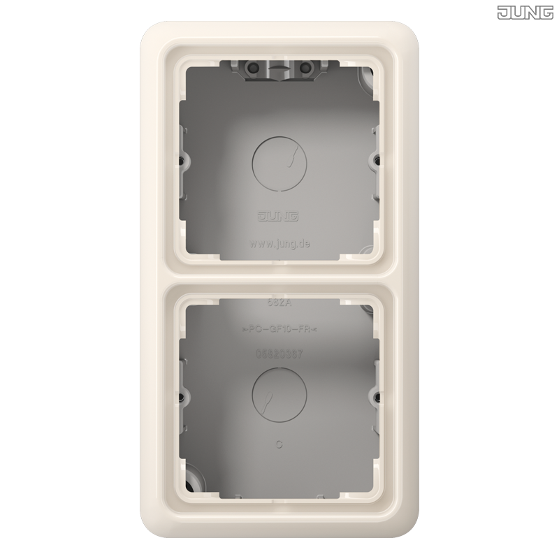 Jung BRG 12-5 PK 42 Abdeckung mit Kipphebel "Kegel" 1-fach 2 Kipphebel