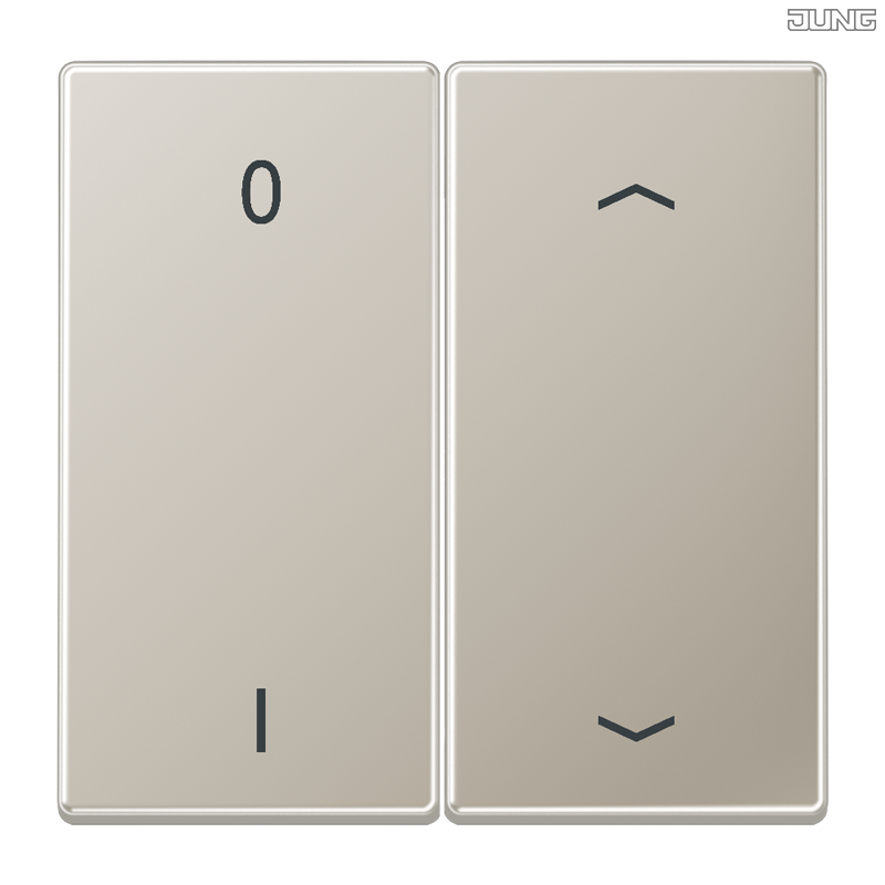 Jung BRG 12-5 PK 42 Abdeckung mit Kipphebel "Kegel" 1-fach 2 Kipphebel