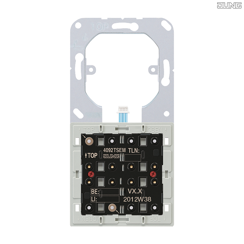 Jung BRG 12-5 PK 42 Abdeckung mit Kipphebel "Kegel" 1-fach 2 Kipphebel